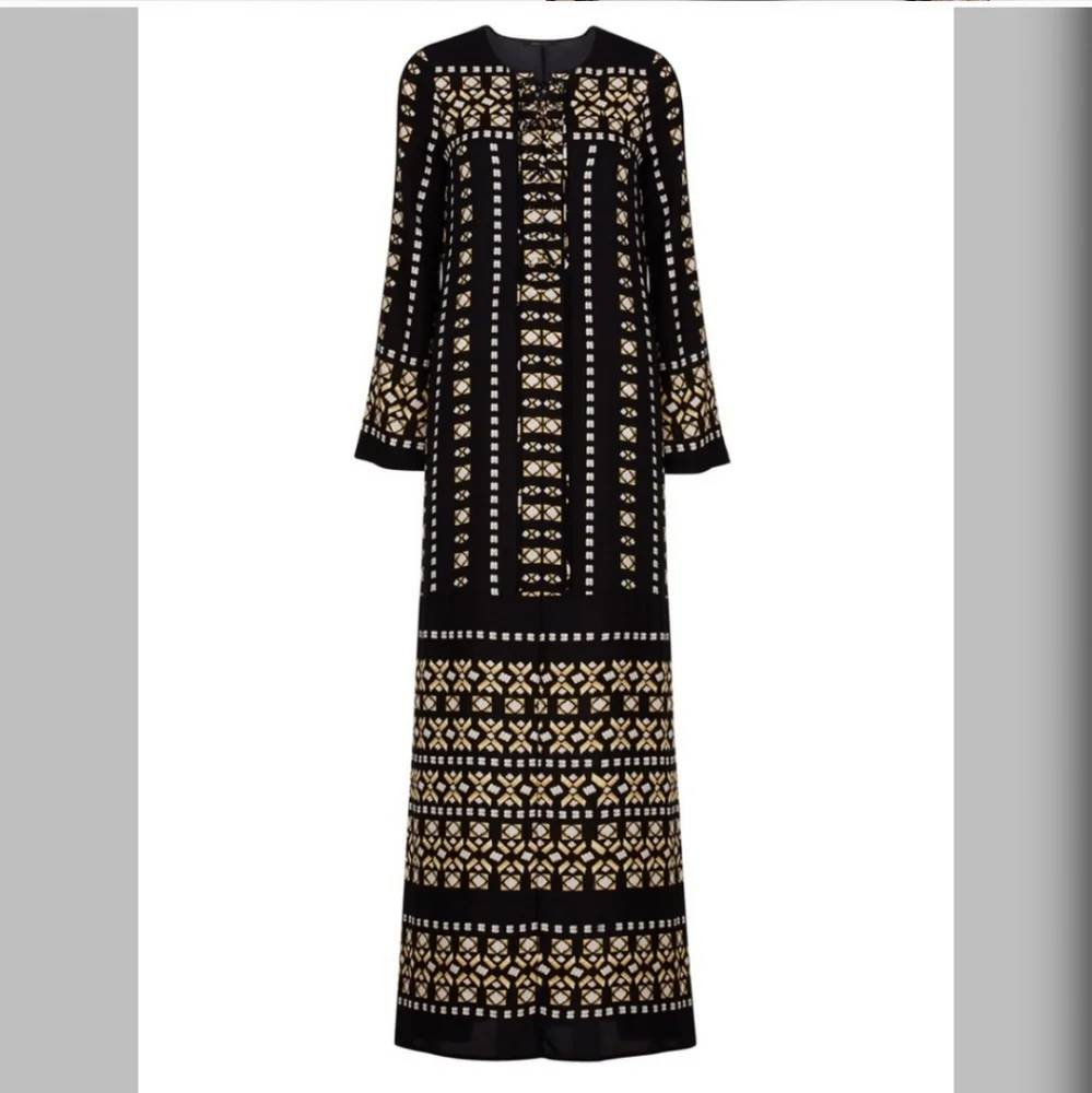RARE BCBG MaxAzria Lianna Kaftan Maxi Dress XS - Picture 4 of 12